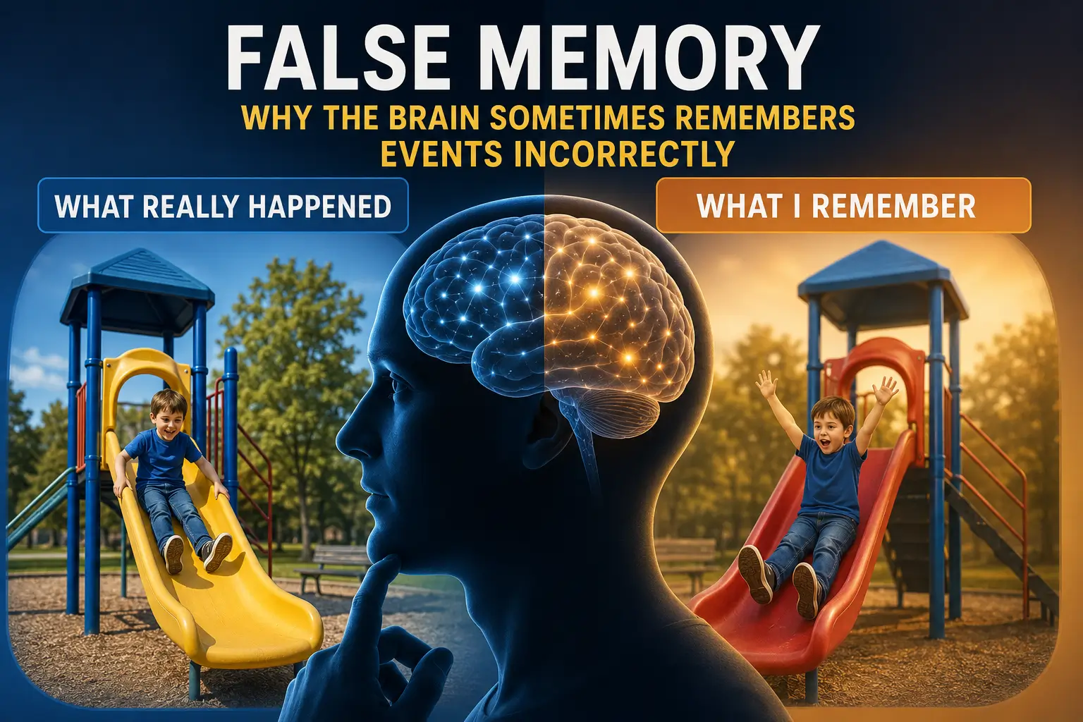 False Memory Explained: Why the Brain Sometimes Remembers Events Incorrectly